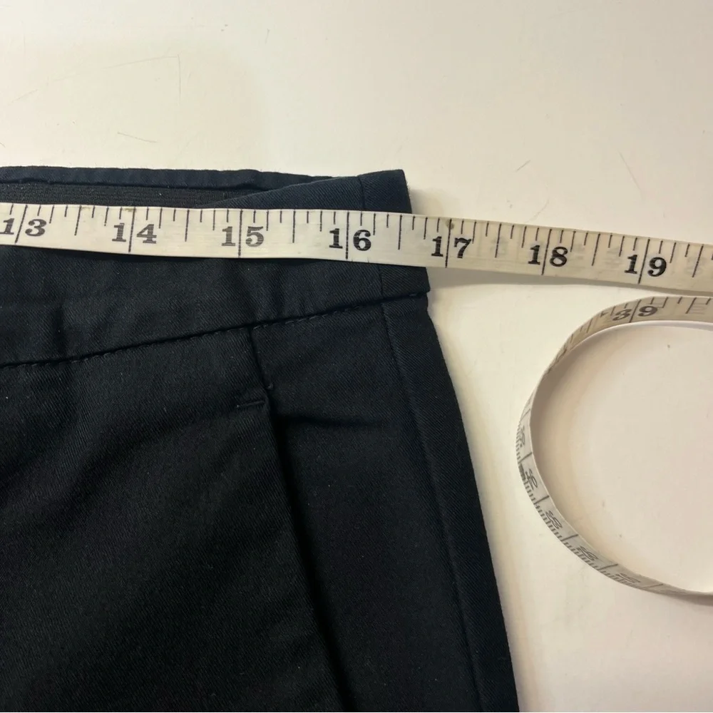 Theory Thaniel Approach Stretch Cropped Black Pull On Pants, size 10 - Picture 14 of 16
